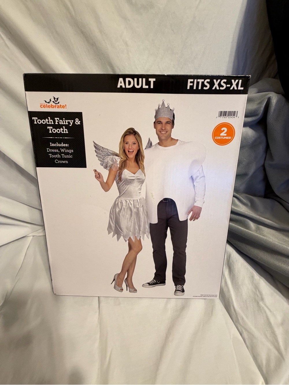 Tooth Fairy ADULT costume NIB